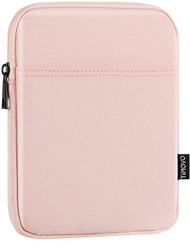 TiMOVO 6-7 Inch Sleeve Case for eReader Book Paperwhite/Colorsoft Signature Edition, Protective Sleeve Cover Pouch Bag Carrying Case for E-Reader/Oasis & Kobo Devices, Pink