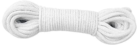 MagiDeal Auto-arrosage mèche Cordon Corde en Coton pour Auto-arrosage jardinière Pot des Fleurs Bricolage Plante Dispositif d'arrosage Automatique, 30 Pieds de, 6MM