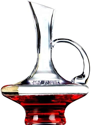 Decanter Bicchieri Whisky Cristallo Fast Decanter Bocca Obliqua Che Versa Vino Vino Vino Vino Separatore Bottiglia di Vino Rosso 1.5L