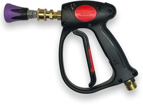 M&M Smartek pistola alta pressione M22 AG 1/4 per Kärcher/Kränzle | Pistola alta pressione per acqua fredda o calda secondo modello; controllare raccordo, portata, pressione e apparecchio.