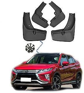 SaVgu Parafango, for Mitsubishi Eclipse Cross 2018-2023 Paraspruzzi Anteriori e Posteriori Personalizzati modellati Paraspruzzi Parafanghi Kit Accessori Auto da 4 Pezzi