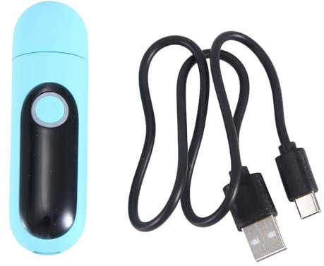 Loufy Probador de Alcohol PortáTil Sin Contacto AlcoholíMetro Recargable con Pantalla LED Prueba de Alcohol en el Aliento con Pantalla Digital, Azul