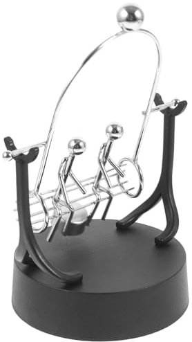 BESTonZON Ornement De Bureau Fer Forme Balançoire Jouet Cinétique Mouvement Continu Décoration Créative pour Maison Bureau Hôtel