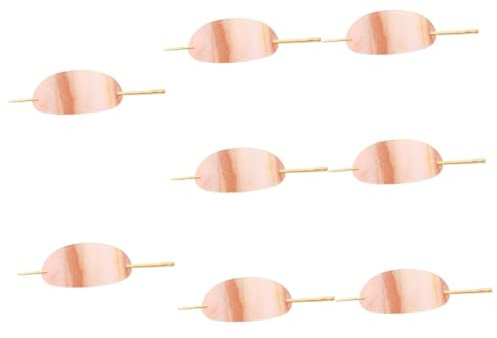 FRCOLOR 8 horquillas para el pelo, pinzas para el pelo, accesorios para el pelo de las niñas, accesorios para el pelo de anneler günstü hediye hair pin palillos acrílico tocado trasera cabeza