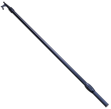 SOLBREEZE 4.5 to 8 ft Telescoping Boat Hook Pole with H-Shaped Dual Hook