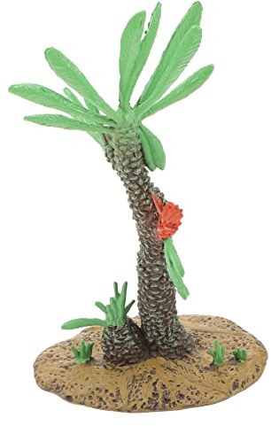 TOYANDONA Adorno Decorativo de Árbol Antiguo de Plástico Verde, Aspecto Realista y Fino Acabado para Jardín y Balcón, Fácil de Mover