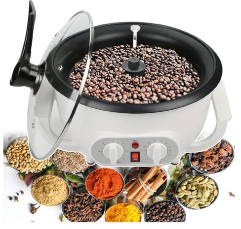 Tostatrice Caffè, Bruciatore for chicchi di caffè - Con timer e temperatura regolabile. Macchina for caffè