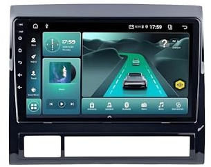 Estéreo para Coche de 9 Pulgadas para Toyota para Tacoma 2005-2013 con Android 13,Wi-Fi, CarPlay inalámbrico Sistema de navegación en el automóvil