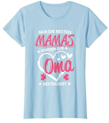 ZUR OMA GEWORDEN BEFÖRDERT Geschenk Familien Mutter OMI Baby T-Shirt