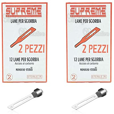 LAME PER SGORBIA MONOUSO N.10 2 PEZZI