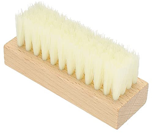 PATIKIL Shoe Cleaner Brush, Square Handheld Polish Daubers for Leather Boots, Canvas, Sneakers, White