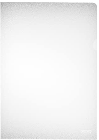 Herlitz 10843753 Aktenhülle A4 PP genarbt Eco, 500er Packung, dokumentenecht