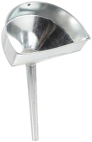 Vaguelly Imbuto Filtro per Gasolio in Ferro Argento Design lungo Stelo, Leggero e Facile da Conservare, per Motociclette e Automobili