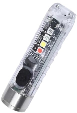 Lampe de poche LED rechargeable, lampes de poche rechargeables | Lampe torche porte-clés rechargeable USB - Torche légère haute luminosité, lampe de poche multifonctionnelle pour le vélo, les voyages