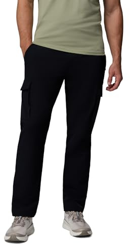 Columbia Roc Tech Pantalones Cargo, Pantalones de Tela, Repelencia Avanzada, Elasticidad Cómoda, Presilla Utilitaria Versátil, Cintura Relajada, Acentos Reflectantes - Hombre