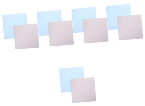 Beavorty 5 Sätze Brillenputztuch Reinigungstuch Für Brillen Klare Gläser Mikrofaser Nebel Bildschirmreiniger Bildschirm Cleaner Elektronisches Bildschirmtuch Hygienetücher Stoff 2 Stück * 5