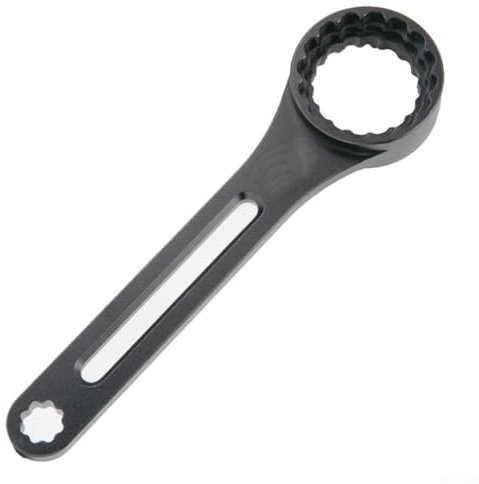 Zeroupshop Multifunktions-6-in-1-Tretlager-Schraubenschlüssel für SRAM, ideal zum Ein- und Ausbauen verschiedener Tretlagermodelle (schwarz)