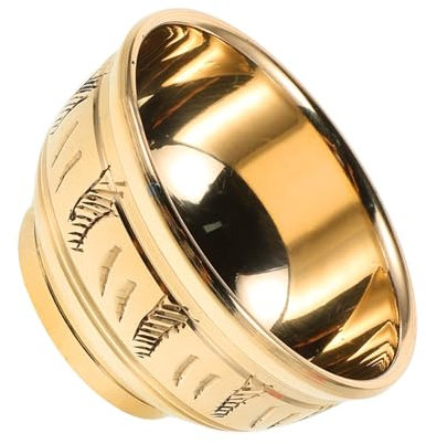 Mobestech Tazza Da Tè Tibetana Piccola in Rame Ciotola Per Offerte d Acqua Da Contenitore Per Acqua Santa Ciotola Per Culto Buddista Decorazione Pratica