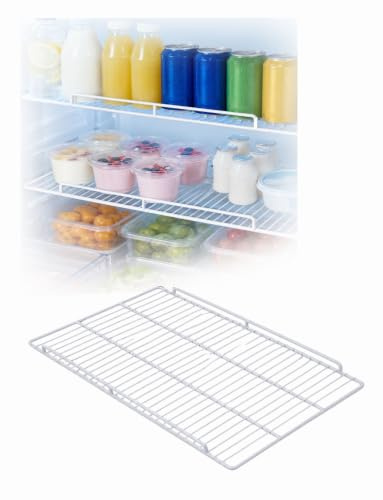 Grille Frigo à Double Rebord,Clayette pourVitrine Réfrigérée et Congélateur