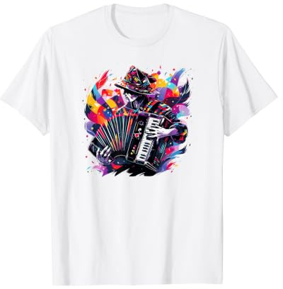 Accordéoniste Accordéon-Musicien-Instrument Accordéon T-Shirt Graphique avec Valeur