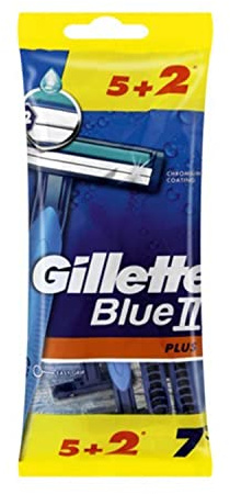 Gillette Blue Ii Maquinilla De Afeitar Bolsa 5+2 Gratis 7Un Hälsa Och Personlig Vård