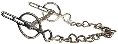Stübben 2987 Liverpoolkandare Fine Line - 13,5 cm - 16 mm - Edelstahl