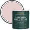 Rust-Oleum Abwaschbare Küchenwandfarbe in mattem Finish -Rosa Sekt 2.5L