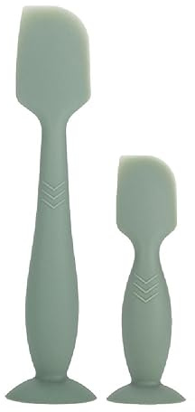 Baby Windel Cremespatel Silikon Windelausschlag Creme Bürste Po Spachtel Windel Creme Applikator Baby Weich Flexibel 2-teilig Baby Windel Creme Bürste Windel Creme Spatel Applikator