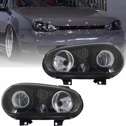 CR-Lights Scheinwerfer Set für VW Golf 4 IV R32 look schwarz 09.1997-09.2003