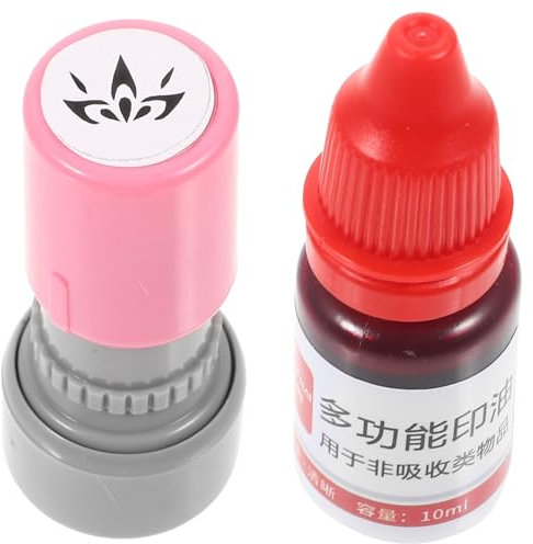 NUOBESTY 1satz Gesichtsstempeln Für Make-up Praktischer Kleiner Stempel Für Partys Und Tanzaufführungen Einschließlich Eleganter Blumenmuster Für Kreative Looks