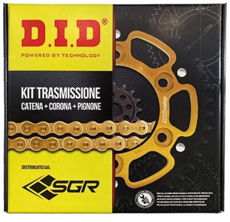 Kit trasmissione DID con rapporti standard per CBR600RR / CBR 600 RR 2007 2008 2009 2010 2011 2012 2013 2014 2015 2016 2017