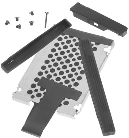 Operitacx Internal Hard Disk Mounting Bracket Hard Drive Bay Rails Adapter for Noise Reduction Design