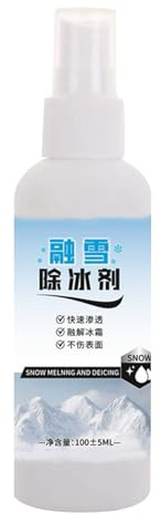 Spray de dégivrage pour pare-brise - Spray de dégivrage pour l'entretien de la voiture la conduite, aide à la panne, trajets matinaux, longs trajets