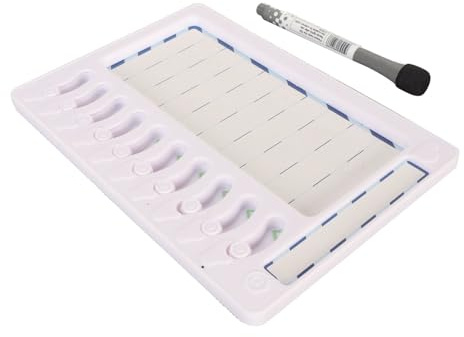Yctze Tabla de Tareas Magnética Borrable para niños: Planificador Diario Interactivo y Tablero de Recompensas para una Gestión de Tareas Divertida y Hábitos Positivos
