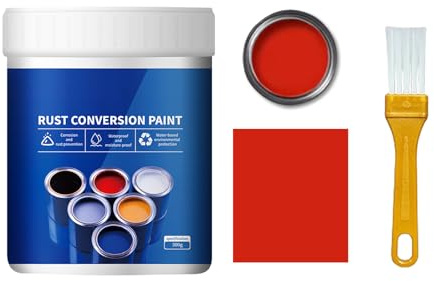 PURPLELILY Water Based Protective Paint For Metal Surfaces Stops Existing Rust Progressions Offer Wearproof And Night Visibilities Metal Protective Coating
