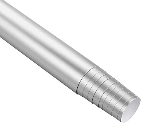 LKXHarleya Ice Matte Auto-Vinylfolie, Selbstklebende Matte Auto-Vinylfolie Ohne Luftblasen, Lackschutzfolie, Weiß, 152x20 cm