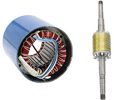 SECURA Stator + Rotor kompatibel mit Scheppach SM200L Doppelschleifer
