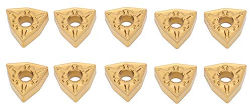 Plaquette de tournage en carbure monobloc, plaquette de tournage CNC anticorrosive Stable délicate pour le traitement en atelier des composants électroniques pour la maison pour l'usine