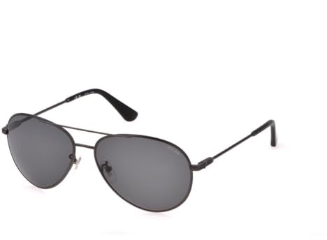 POLICE Herren SPLL11 Sonnenbrille, MATT GUN METAL, 59