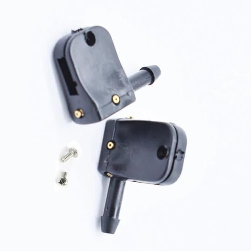Scheibenwaschdüse Kompatibel Mit Smart Für Fortwo 2004 2005 2006 2007 2 Stück Universal-Waschdüsen-Sprühstrahl-Windschutzscheiben-Scheibenwascher-Wischerarm-Düsen Spritzen