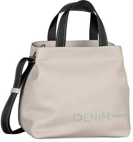 TOM TAILOR Denim Marlow Damen Shopper Umhängetasche Reißverschluss Klein