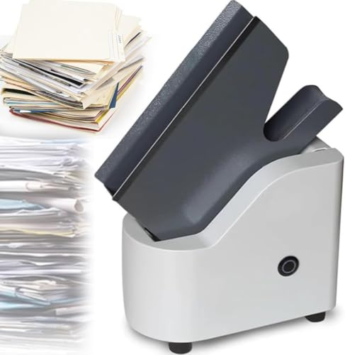 hocvseo Machine De Tri en Papier Automatique, 18000r / Min Machine De Secoue en Papier Automatique, Largeur De Cadre en Papier De 50 Mm, pour Aligner Et Séparer Les Enveloppes, Les Cartes