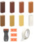 8 Colori Stucco per Legno con Tonalità Marroni Comuni del legno, Cera per Legno ad Alta Durezza e Resistenza, Stucco per Legno Riempitivo per Laminato, Marmo, Piastrelle, PVC, Mobili