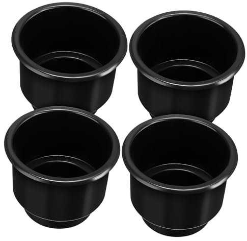Ciieeo 4 Piezas Portavasos De Plástico para Coche Barco y Hogar Inserto para Reposabrazos De Sofá Portavasos para Mesa Derrame para Agua Accesorio De Viaje