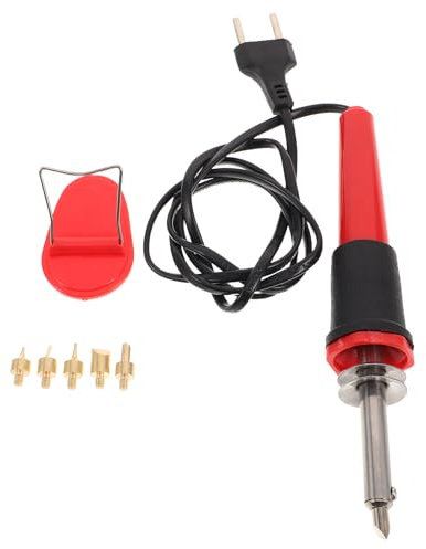 Stylo de Loisir Brûlant Électrique 7 Pièces, Kit de Soudage pour Débutants | Pyrograveur Électrique, Pointes de Fer à Souder, Outils de Pyrogravure pour L'artisanat