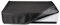 eXtremeRate Black Horizontal Dust Cover for Xbox One S Console Custom Designed Double Layer Soft Neat Lining Waterproof Dustproof Precision Cut Easy Access Cable Port