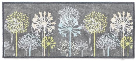HUG RUG Washable Dirt Trapper Door Mat Kitchen Hallway Doorway, Made in the UK, Nature 17 Runner 65X150