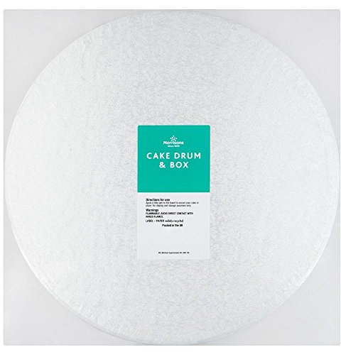 Morrisons Cake Drum And Box