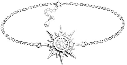 SOFIA MILANI - Damarmband i 925 Silver - med Zirkoniastenar - Stjärna Berlock - B0219