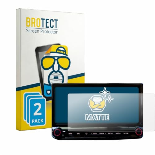 BROTECT Schutzfolie für Kia Ceed 2022 Infotainment System 10.25 | 2 Stück Entspiegelnder Displayschutz Made in Germany Matte Displayschutz-Folie Anti-Reflex Anti-Fingerprint Einfache Montage